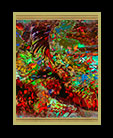 a colorful abstract of a garden in Belize thumbnail